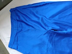 Vibrant Blue Flared Pants