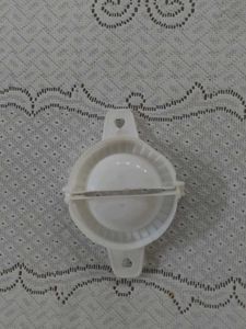 Set of 4 White Dough Gujiya Press Molds