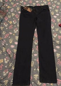 UNISEX  Black Bootcut Jeans