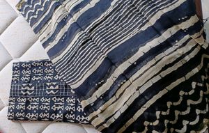 Jaipuri Block Printed Bandhani Style Suit Set