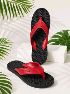 Red & Black Flip-Flops