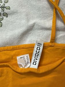 Vibrant Orange Camisole Top