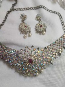Sparkling Jewelry Set - Necklace, Earrings, More!