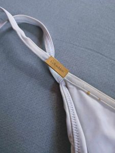 CK White Bikini Set