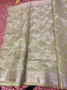 Adi Mohini Mohan Kanjilal Banarasi Silk Saree with