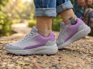 Women's Grey Sneakers size 4/EU 37🥂