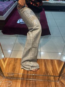 Stylish Patterned Jeans