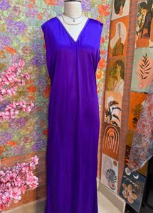 Vibrant Purple Ethnic Gown