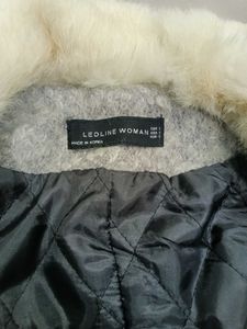 Gorgeous Durr Collar Korean Jacket Small