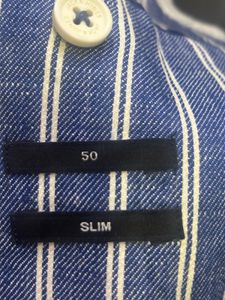 Men's Striped Blazer