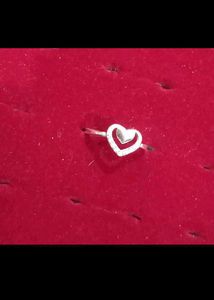 Original Silver Heart Shaped Ring