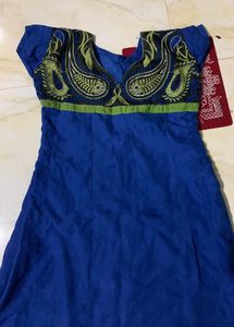Violet Anarkali Top