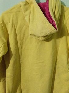 Cute Yellow "Bonjour Paris" Hoodie
