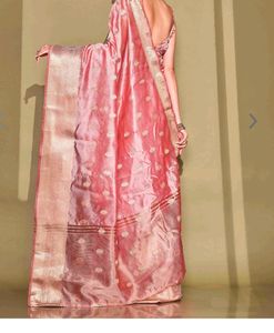 New Saree With Blouse Piece Ready To Wear