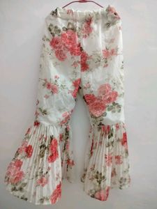 Floral Print Blouse with Bell Sleeves