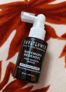 Soulflower Rosemary Redensyl Hair Growth Serum