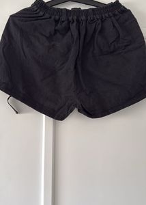 Black Cargo Shorts, Waist- 28