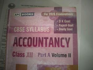 CBSE Account Part A Book Good In Condition