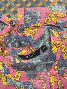 Floral Print Kurta