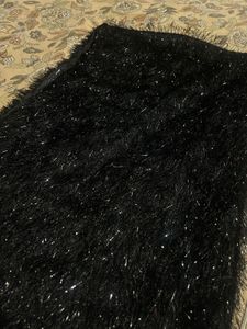 Sparkly Black Dupatta cum stall
