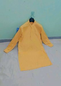 Men's Yellow Kurta