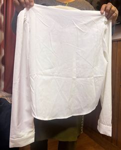 Classic White Collared Shirt