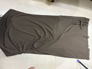Stylish Ruched Wrap Midi Dress