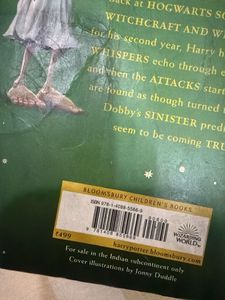 Harry Potter and the Chamber of Secrets Book