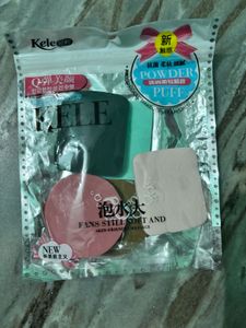 Kele Powder Puff Set and nails tool