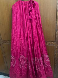 Vibrant Pink Lehenga Choli Set