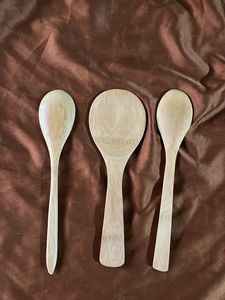 Rakhi Gift - Bamboo Cooking Spoon Set