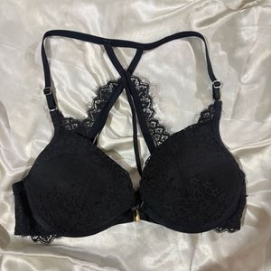 Lace Trim Racerback Bra