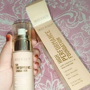 Swiss Beauty High Performance Foundation | 02 Rose