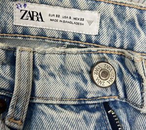 Zara Wide Leg Denim 🐾