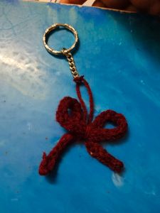 Handmade Bow Keychain