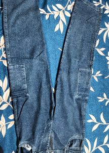 combo offer Classic cargo Blue Denim jeans &amp; tshir
