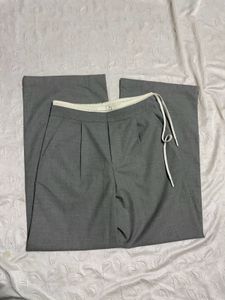 Newme Drawstring Wide-Leg Trousers