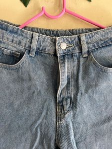 Ripped Knee Denim Jeans