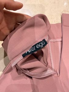 Wide Leg Dusty Rose Pants