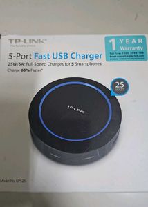 Fast USB Charger With 5 Ports