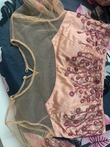 designer maid hand lehnga