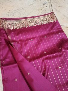 aesthetic purple saree 😊