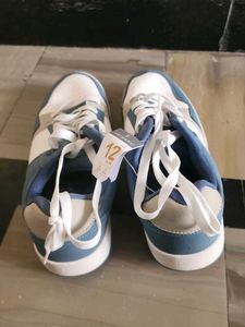 Primark Blue &amp; White Sneakers