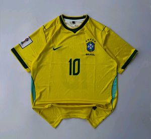 Brazil Football Jersey #10