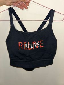 Black Leggings with Sports Bra Combo