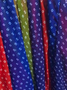 Dandiya dress with mirror work