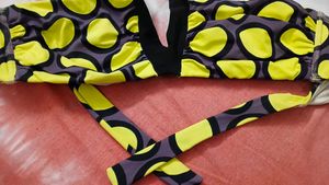 Retro Polka Dot Bikini Top