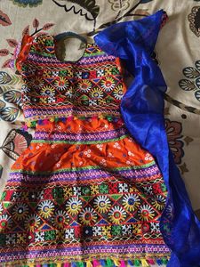 Yellow Krishna &amp; Radha Outfits