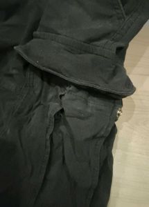 Men's Black Cargo Pants