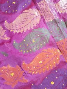 Beautiful Purple Saree